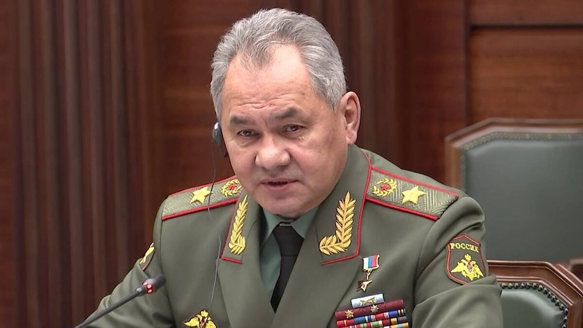 Russlands Verteidigungsministerium zeigt SchoiguVideo cash