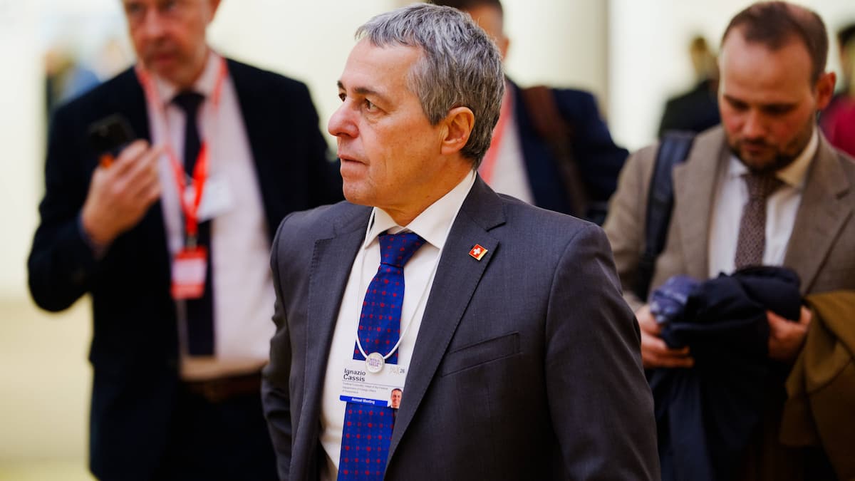WEF 2026: Aussenminister Ignazio Cassis sieht Welt in «neue Ära»