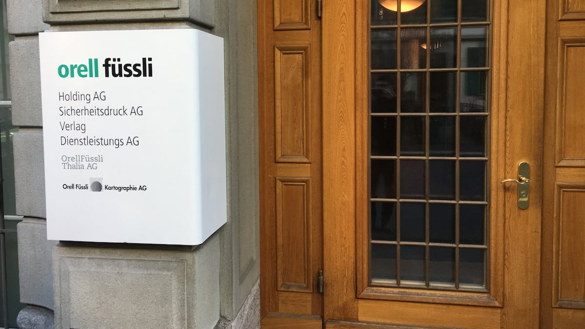 Orell Füssli hat sich viel vorgenommen