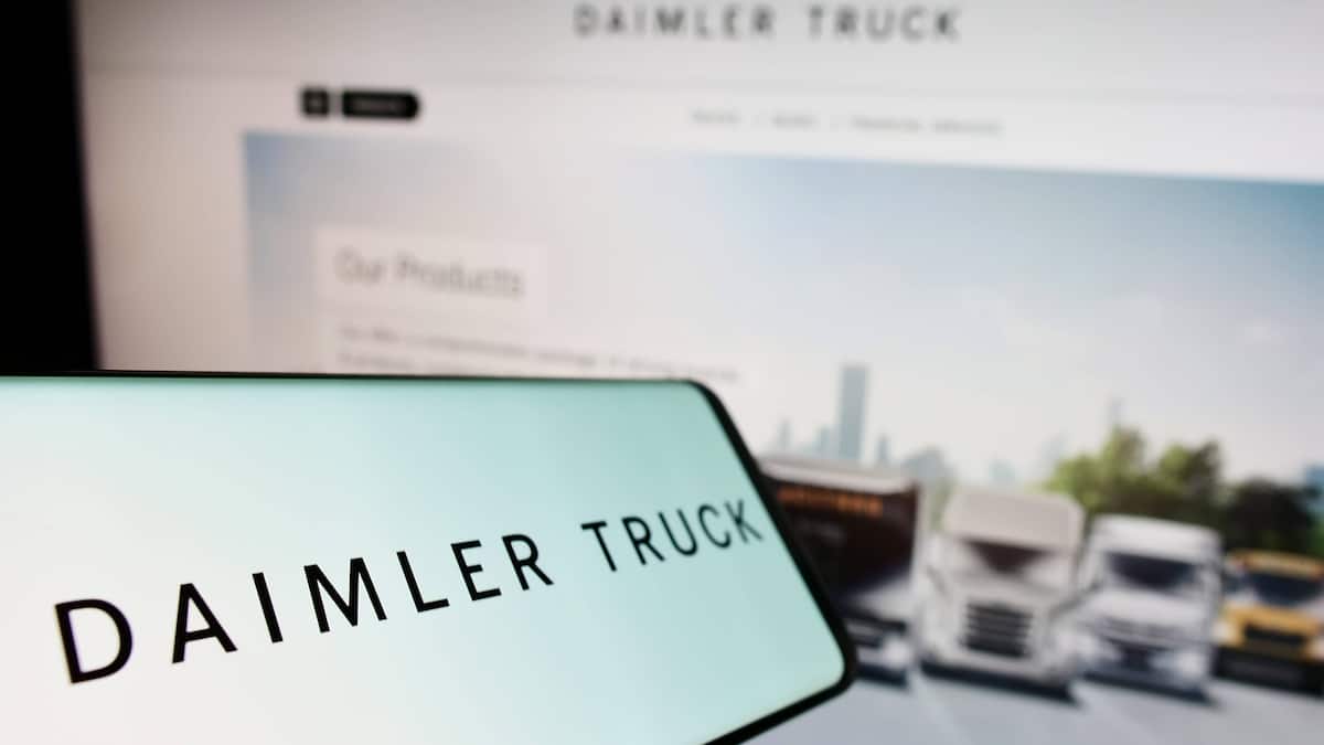 Nordamerika schwächelt: Absatzrückgang bei Daimler Truck