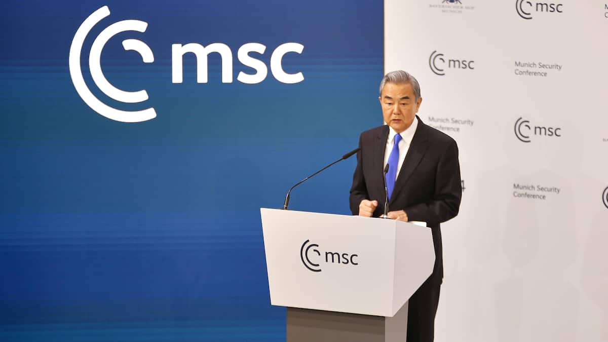 Chinas Aussenminister warnt vor Abbruch internationaler Organisationen