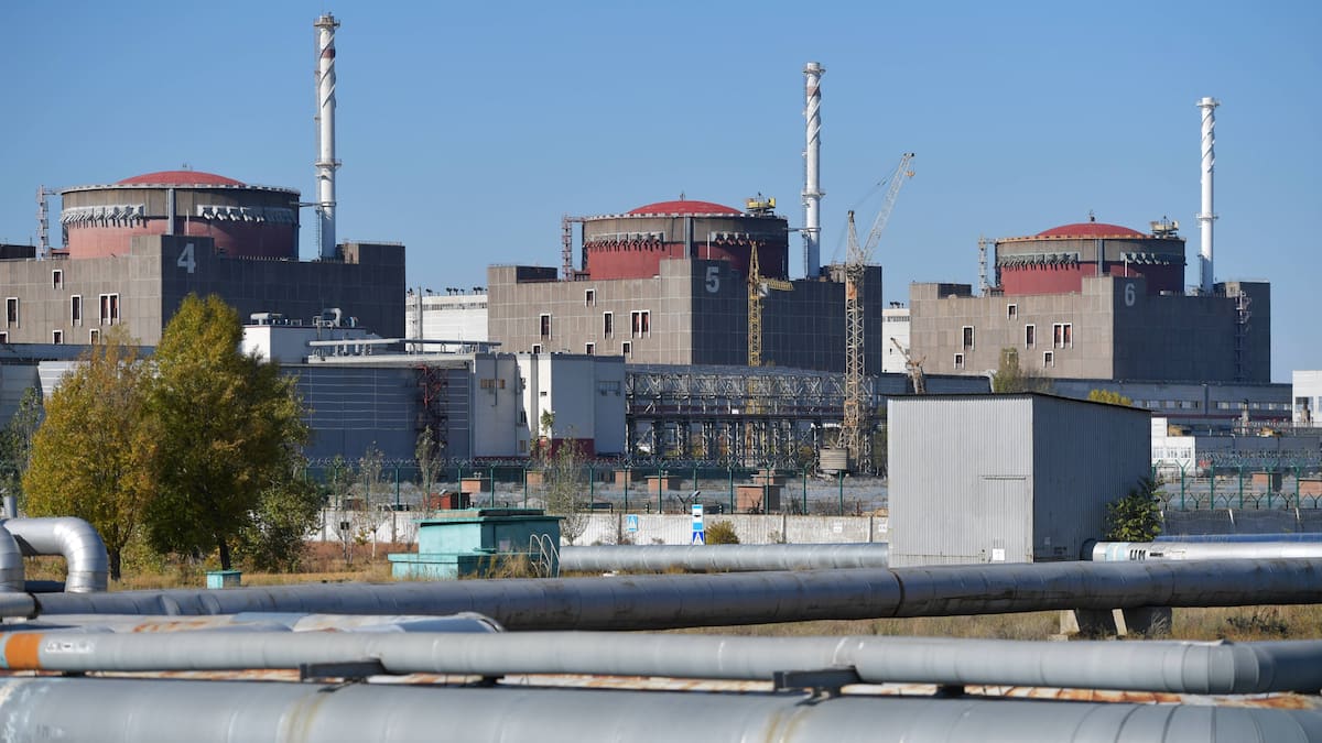 Streit zwischen Ukraine und Russland um das Atomkraftwerk Saporischschja