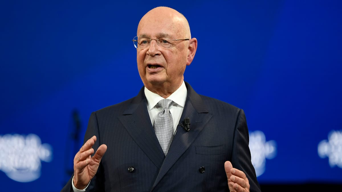 Der WEF-Gründer Klaus Schwab nimmt neue Projekte in Angriff