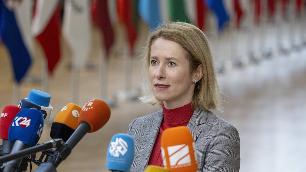 EU-Aussenbeauftragte Kallas: Russischer Raketenangriff auf Ukraine ist «nukleares Säbelrasseln»