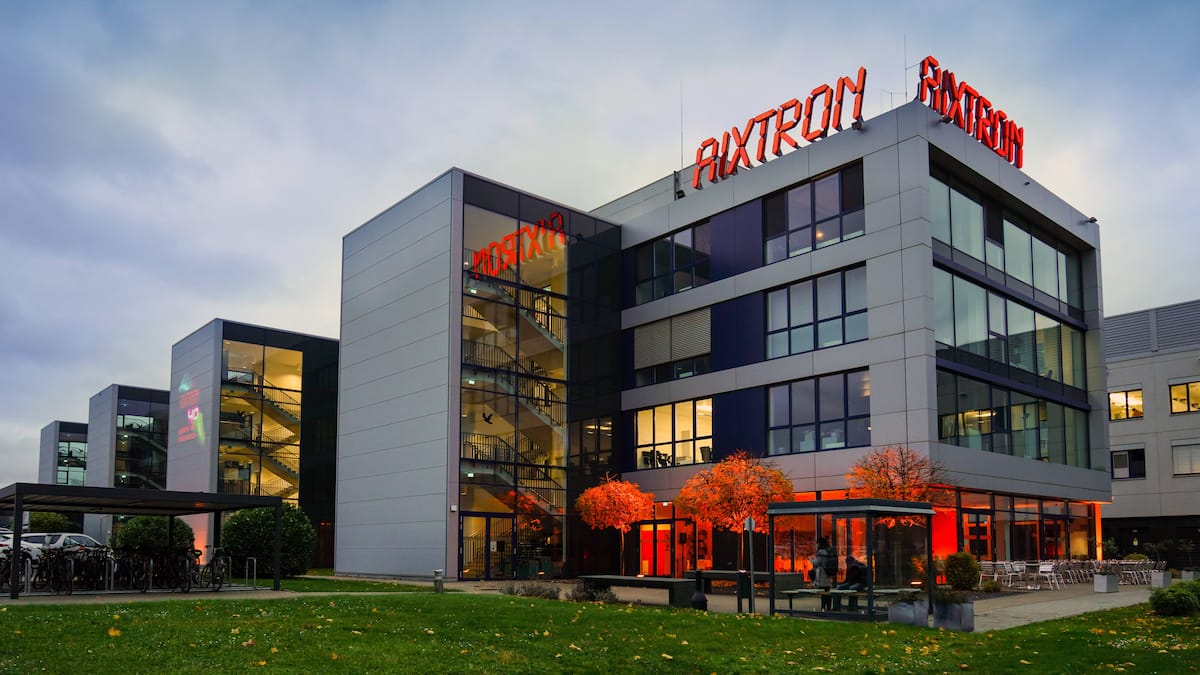 Valoren von Aixtron stark gefragt