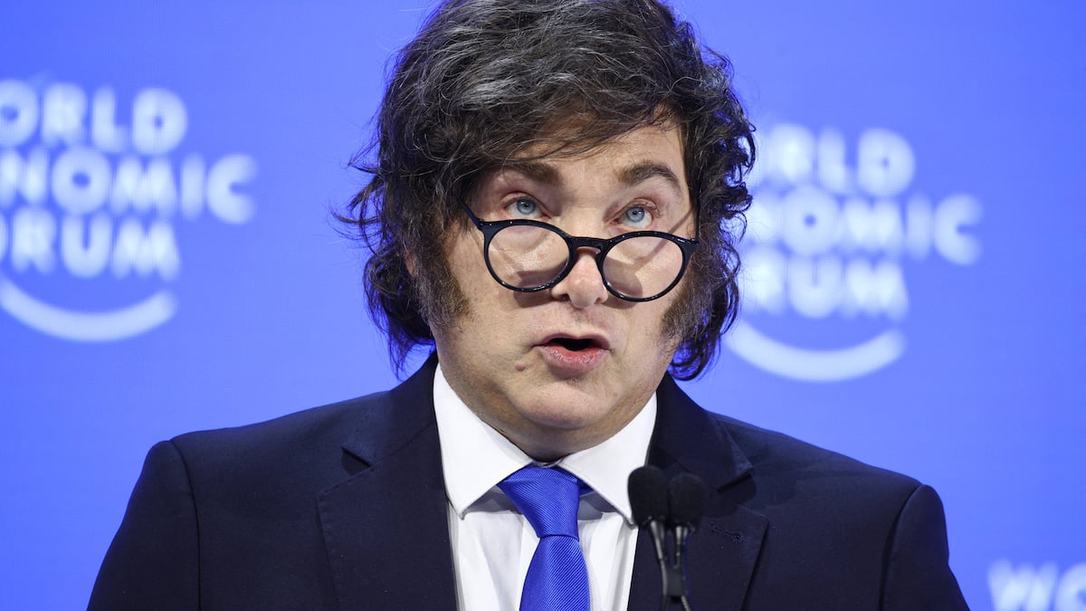 WEF 2026: Argentiniens Präsident Milei kritisiert Eingriffe in freien Markt