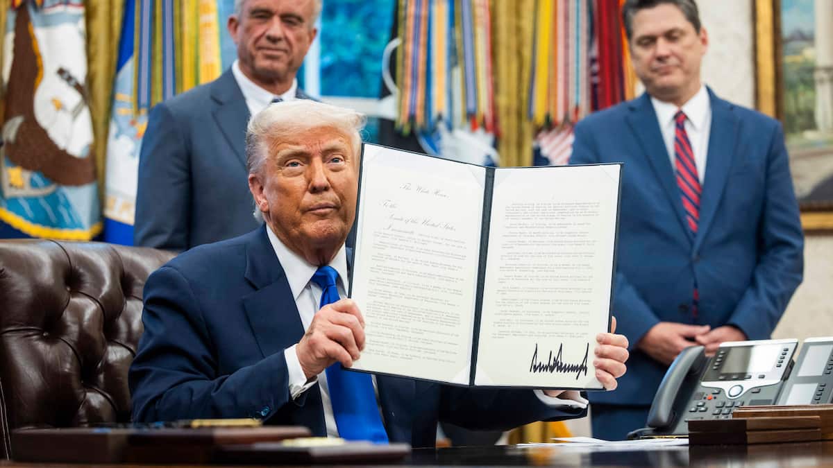 Trump will bald Zölle für Stahl und Halbleiterchips verhängen