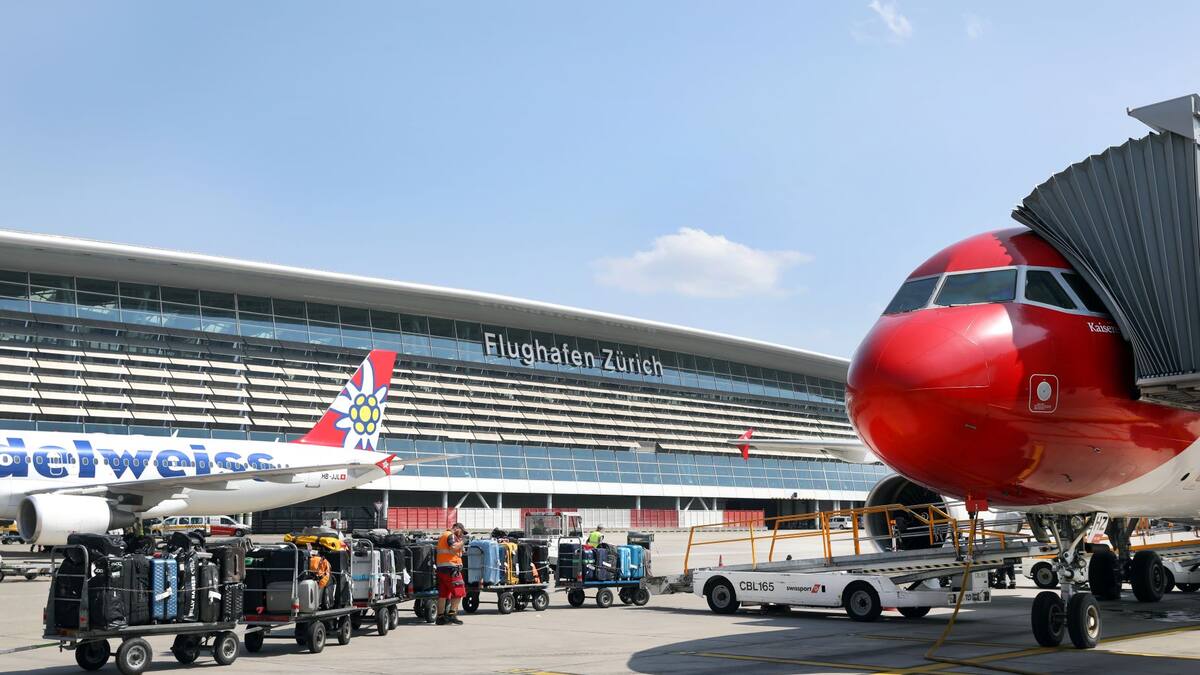 Flughafen Zürich: bisher reisestärkster Sommer