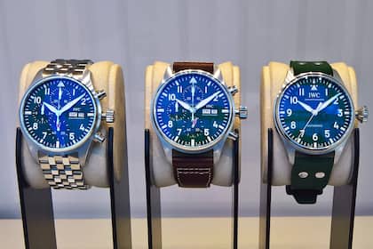 Mögliche Einigung im Zollstreit: Diese Schweizer Aktien profitieren besonders von einem Deal IWC International Watch aus Schaffhausen gehört seit 2000 dem Schweizer Luxusgüterkonzern Richemont.