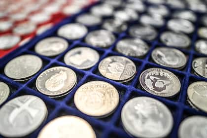 Mysteriöse Münzsammlung kommt nach 100 Jahren Verschluss unter den Hammer Münzsammlungen können sehr wertvoll sein (Symbolbild).