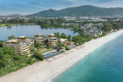 Hier in Thailand entsteht einer der grössten Resort- und Luxuswohnkomplexe Asiens Luxusüberbauung Oceanus von Banyan Group Residences in Bang Tao, Phuket, Thailand.