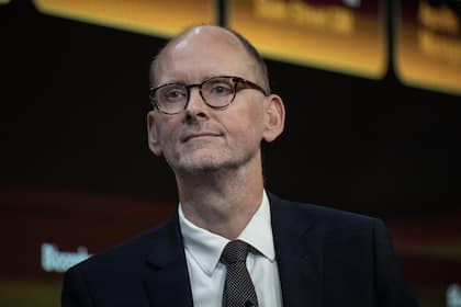 Apollo-Stratege Torsten Slok: Fed läuft Gefahr, die Risiken der höheren Dieselpreise zu unterschätzen Torsten Slok, Chefökonom von Apollo Management, anlässlich einer Konferenz in New York.