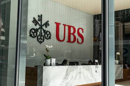 Mutig: Broker setzt in Europa auf Bankaktien UBS-Gebäude an der 6th Avenue in New York.
