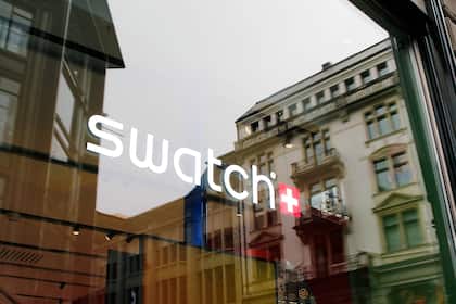 Diese Schweizer Firmen wollen Trumps Zoll-Einnahmen zurück Swatch-Verkaufsgeschäft an der Zürcher Bahnhofstrasse.