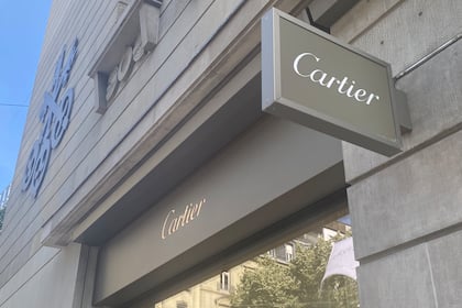 Richemont-Aktie erhält Vorschusslorbeeren vor dem Quartalsabschluss Laden der Richemont-Marke Cartier an der Bahnhofstrasse in Zürich.