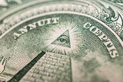 Versenkt Fed-Chef Powell den Dollar? Porträt auf der 1 Dollar Banknote.