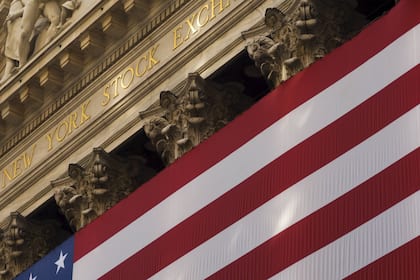 Aktien New York: Dow solide - Nasdaq beeindruckt von Microsoft Die New Yorker Börse im Finanzviertel an der Südspitze von Manhattan.