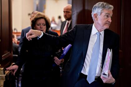 Rettet Fed-Chef «Jay» Powell einmal mehr die Börsenwelt? Fed-Chef Jerome Powell an einem Hearing in Washington im November 2019.
