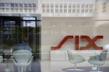 Aktie der Woche: Nach Quartalszahlen auf Vier-Jahres-Hoch Am Sitz der Börsenbetreiberin SIX in Zürich.
