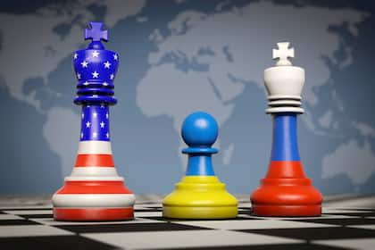 Waffenstillstand in der Ukraine? Diese Schweizer Aktien könnten profitieren oder verlieren Symbolbild: Verhandlungen zwischen USA, Ukraine und Russland (2025).