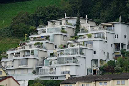 So viel höher sind die Schweizer Immobilienpreise Terrassensiedlung in der Schweiz.