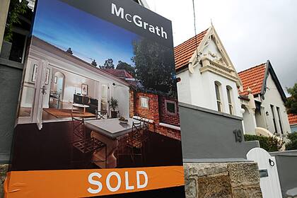 Rekordverdächtiger Immobilienboom gerät ins Wanken Verkauftes Haus in Bellevue Hill in Sydney, Australien (Aufnahme aus dem Jahr 2015).