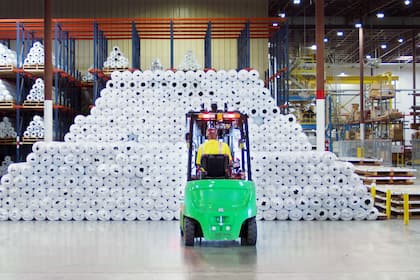 Bei diesen Schweizer Firmen hat die Chefetage zuletzt Firmen-Aktien gekauft oder verkauft Lagerhalle von Amrize in Muscle Shoals, Alabama.