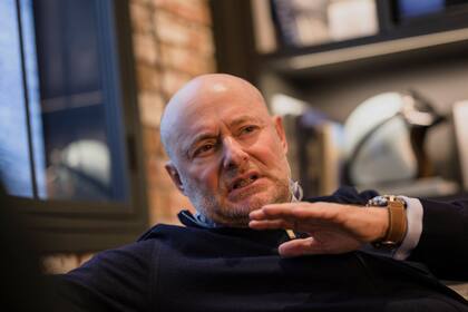 «Wir nehmen in den USA niemandem den Job weg!» Breitling-CEO Georges Kern bei einem Anlass in Stockholm (2022).