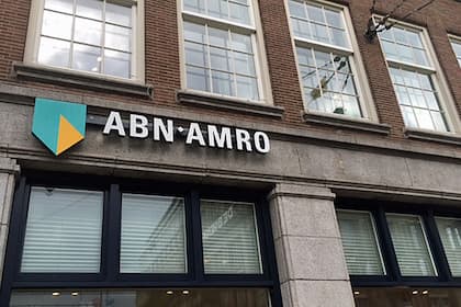 Europäische Bankaktien: «Everybody's Darling» auch für 2026 in der Pole Position Filiale der niederländischen Bankengruppe ABN Amro im Zentrum von Amsterdam.