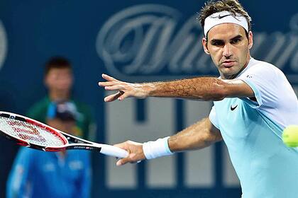 Warum Roger Federer als Werbefigur überhaupt noch funktioniert Roger Federer in Aktion.