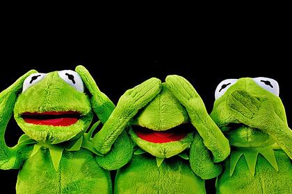 Aktien schon seit drei langen Monaten ohne Rücksetzer Nichts hören, nichts sehen, nichts sagen: die Kermits.