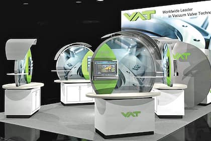 Schweizer Aktienmarkt: Zahlentag sorgt für viel Kursbewegung VAT-Stand an der Semicon West in San Francisco (7.2012)