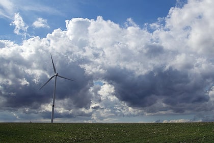 Chef von 100-Milliarden-Fonds: US-Energieaktien jetzt wieder «sehr attraktiv» Ein Sturm zieht auf - ideales Wetter für die Windräder.