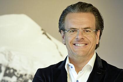 Widerstand gegen Mega-Resort im Wallis Jean Claude Bregy, CEO Poenina Holding (Okt. 2017).