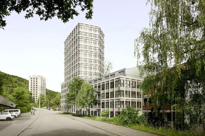 Miet-Irrsinn im Sphinx: 1-Zimmer-Wohnung kostet monatlich 3000 Franken In diesem Hochhaus in Zürich-Wiedikon werden ausschliesslich 1- bis 2-Zimmer-Wohnungen angeboten.