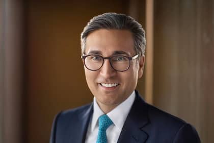 «Das wird die grösste Transformation, die wir erleben werden»: UBS-Topmanager Khan über den Wandel der Bankenwelt Iqbal Khan, Präsident der globalen Vermögensverwaltung bei der UBS (2023).