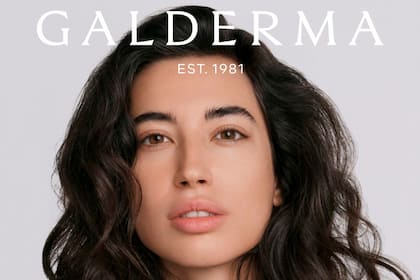 Diese Schweizer Aktie ist auf dem Weg zum Überflieger des Jahres Das Logo von Galderma auf dem Jahresbericht 2024.