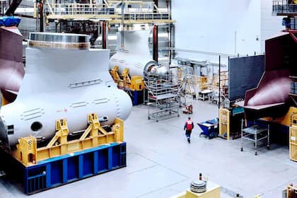 Börsen-Ticker: Schweizer Leitindex schliesst unverändert - Logitech und Roche gefragt - Richemont und Geberit verlieren - AMS Osram mit weiteren Kursgewinnen Das Schiffsantriebssystem «Azipod» bei der Fertigung im ABB Marine House in der Nähe von Helsinki, Finnland.