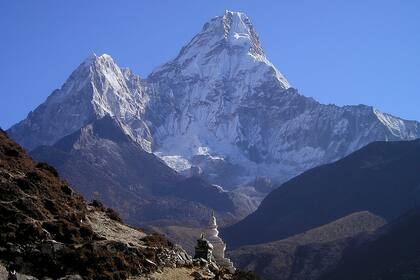Stratege sieht Aktien in der «Todeszone» Der Ama Dablam in Nepal.
