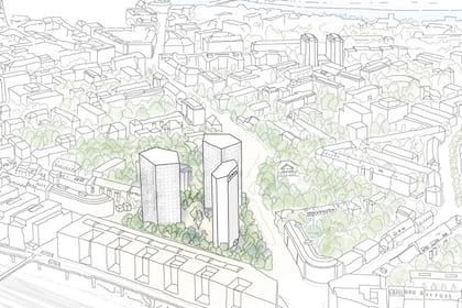 Börsen-Ticker: SMI schliesst im Verlust - Lonza, Partners Group und Kühne+Nagel stark - Swisscom, Richemont und ABB unter Druck - Novartis und Roche belasten Leitindex Das Basler Lindenhofareal mit dem denkmalgeschützten Lonza-Hochhaus.