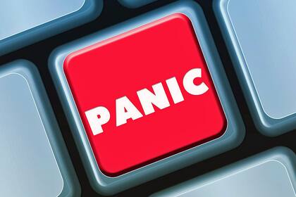 Leerverkäufer beim Franken in heller Aufruhr Anleger drücken auf den Panikknopf