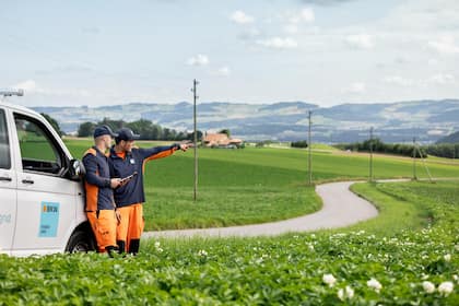 Schweizer Stromaktie: Kantonalbank kassiert langjährige Kaufempfehlung Mitarbeiter von BKW Power Grid (Netze).