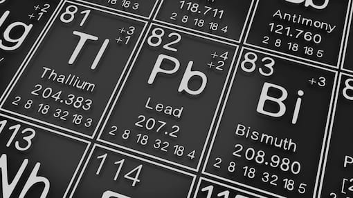 Von Stromnetzen bis Seltene Erden: Diese Anlageprodukte begrenzen die Markt-Risiken Thallium, Blei, Bismuth in der Periodentabelle der Elemente.