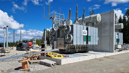 Kurssturz oder Allzeittief: Nur eine Handvoll Schweizer Aktien hat Erholungspotenzial Eine sich im Bau befindliche Trafoanlage von R&S (2024).