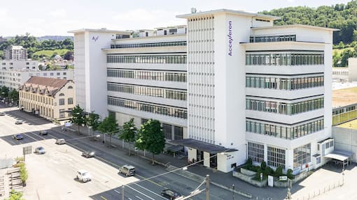 Welche Schweizer Aktien sich im eskalierten Nahost-Konflikt behauptet haben Der Firmensitz von Accelleron in Baden.