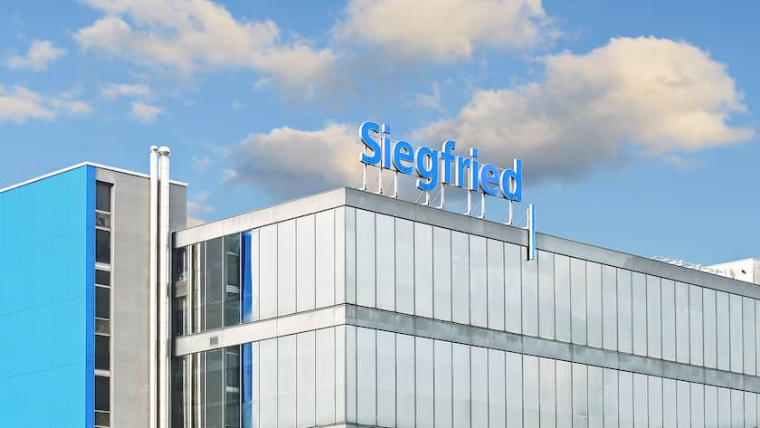 Firmengebäude am Hauptsitz in Zofingen.