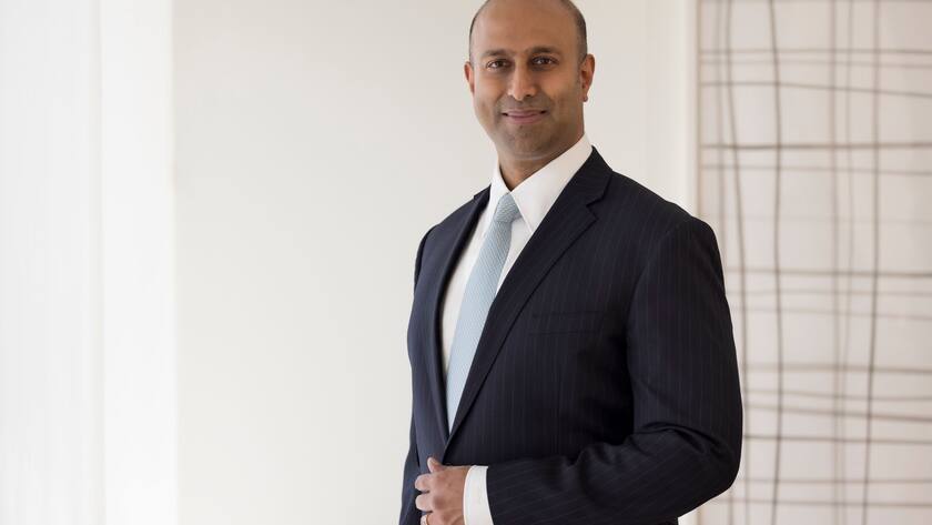 Raymond Sagayam, neuer geschäftsführender Teilhaber der Bank Pictet (2023).