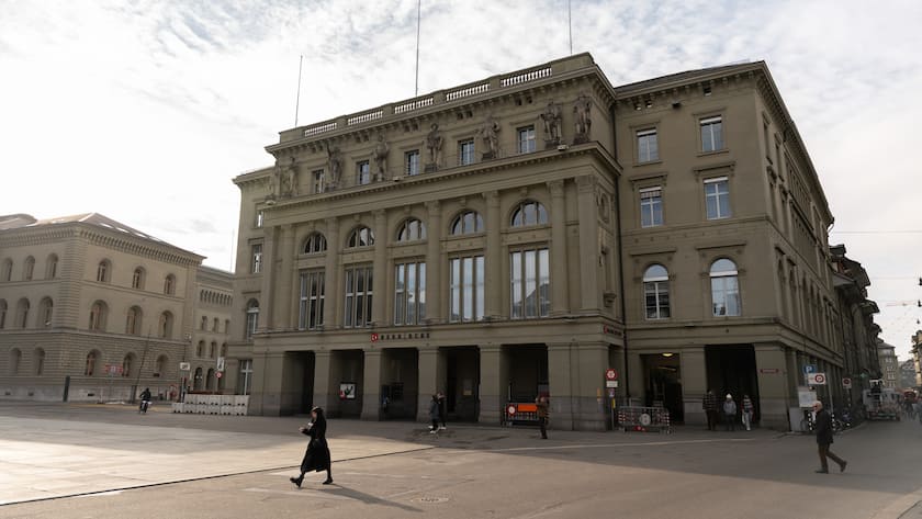 Geschäftsstelle der Berner Kantonalbank in Bern.