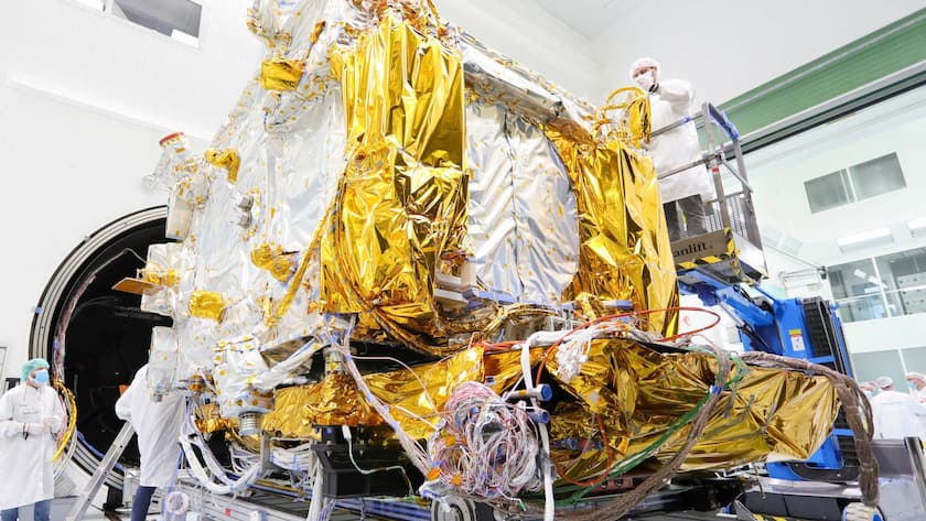 Ein Satellit des Bauers SES aus Paris (2026).