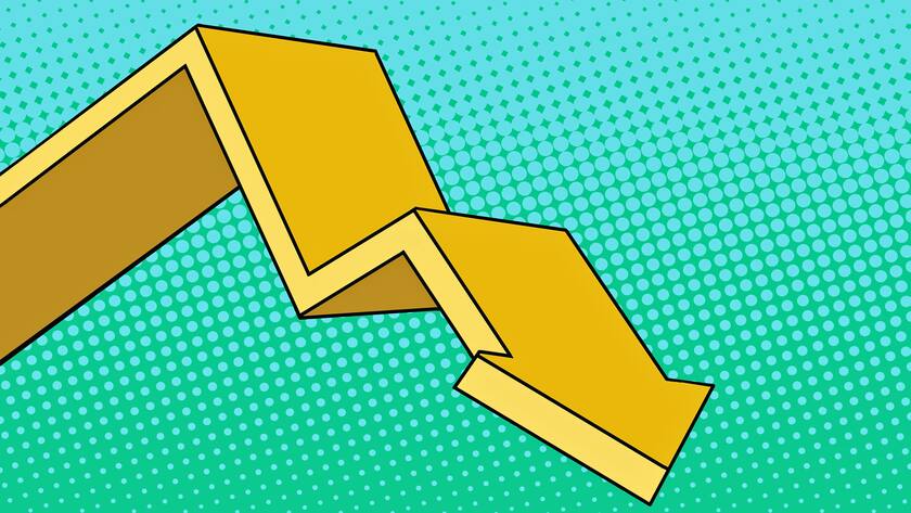 Trüber Börsentag: Die Kurse fallen weltweit stark.